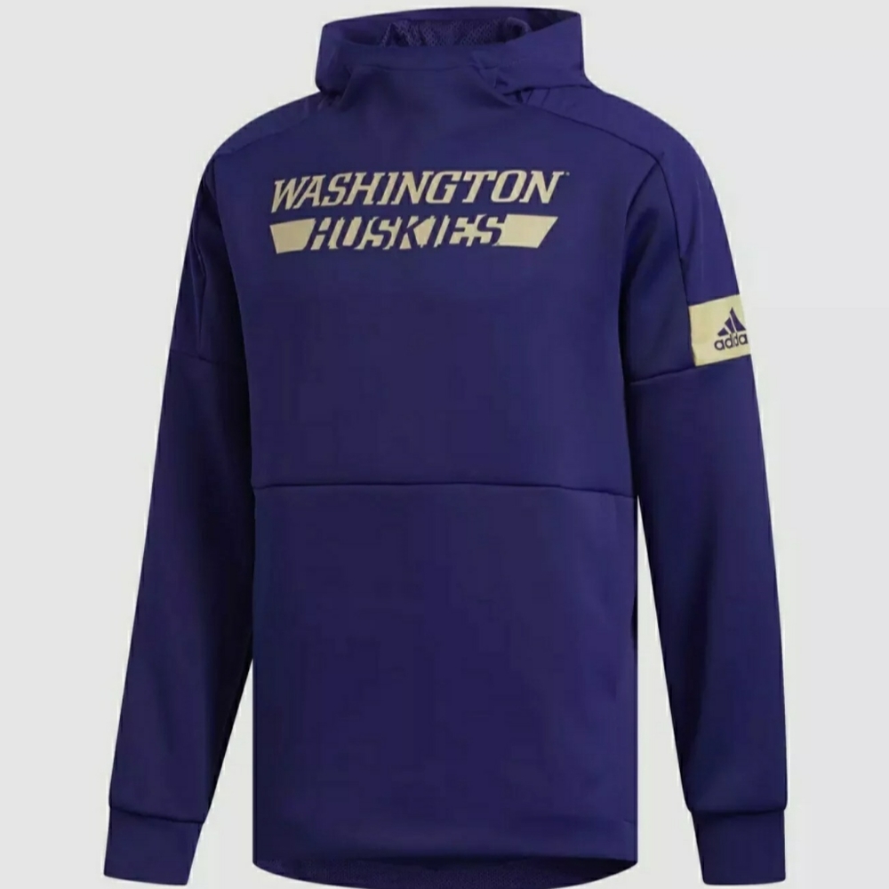 adidas Washington Huskies Men's Game Mode Pull Ove